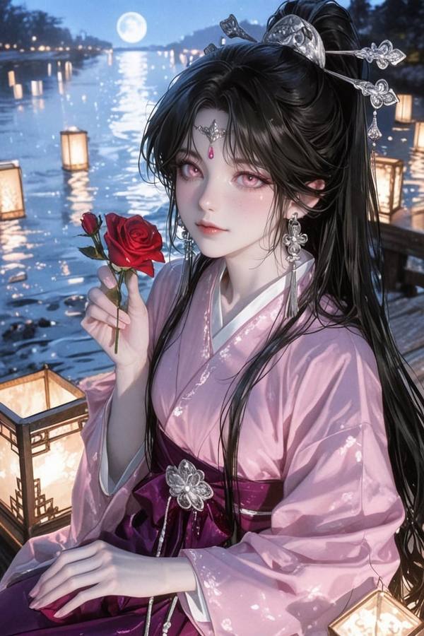 AI-generated image analyzed by PromptLens