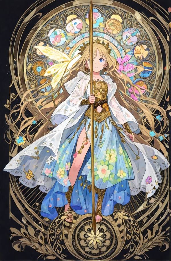 AI-generated image analyzed by PromptLens