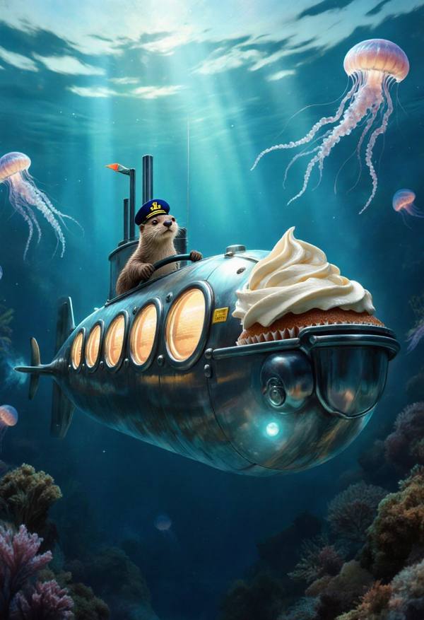 AI-generated image analyzed by PromptLens