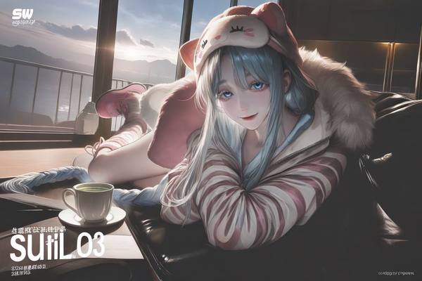 AI-generated image analyzed by PromptLens