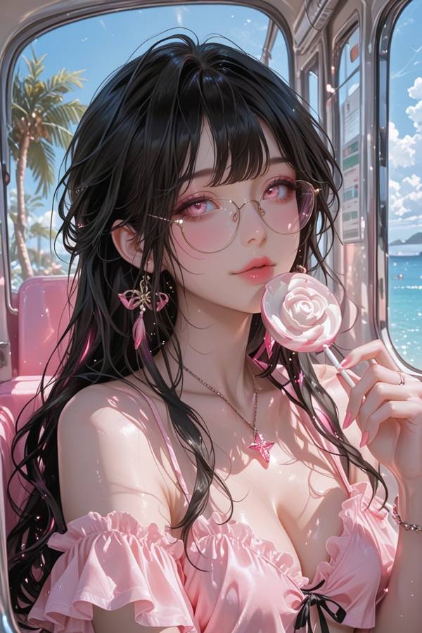 AI-generated image analyzed by PromptLens