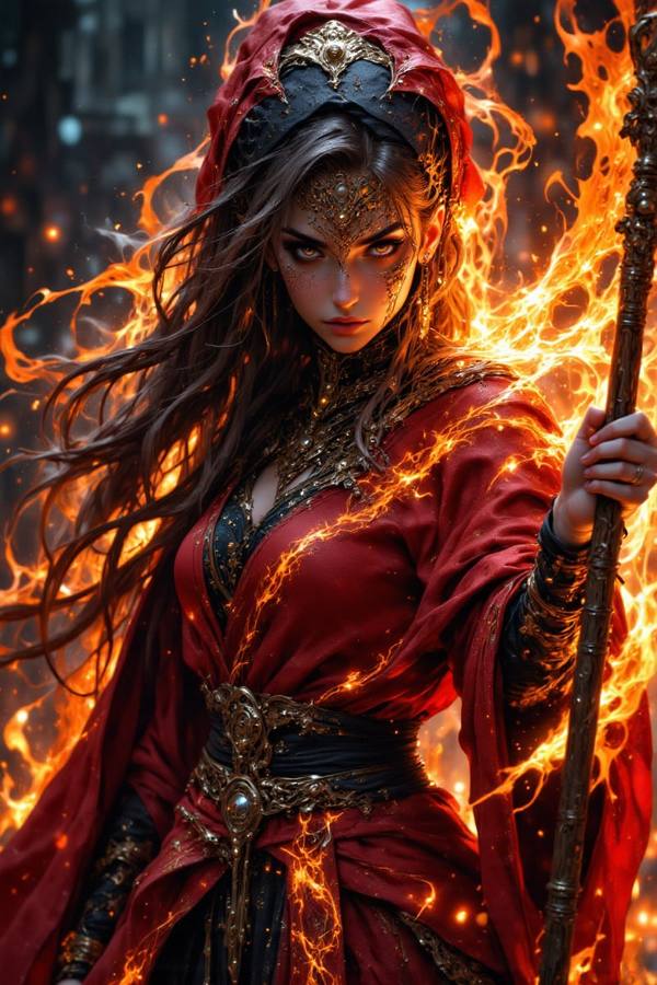 AI-generated image analyzed by PromptLens