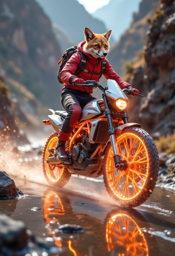 AI-generated image analyzed by PromptLens