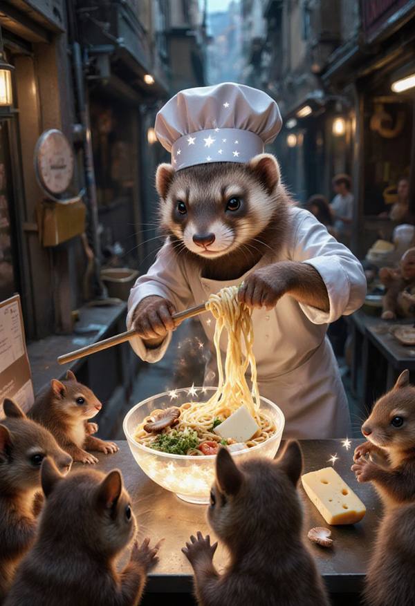 AI-generated image analyzed by PromptLens