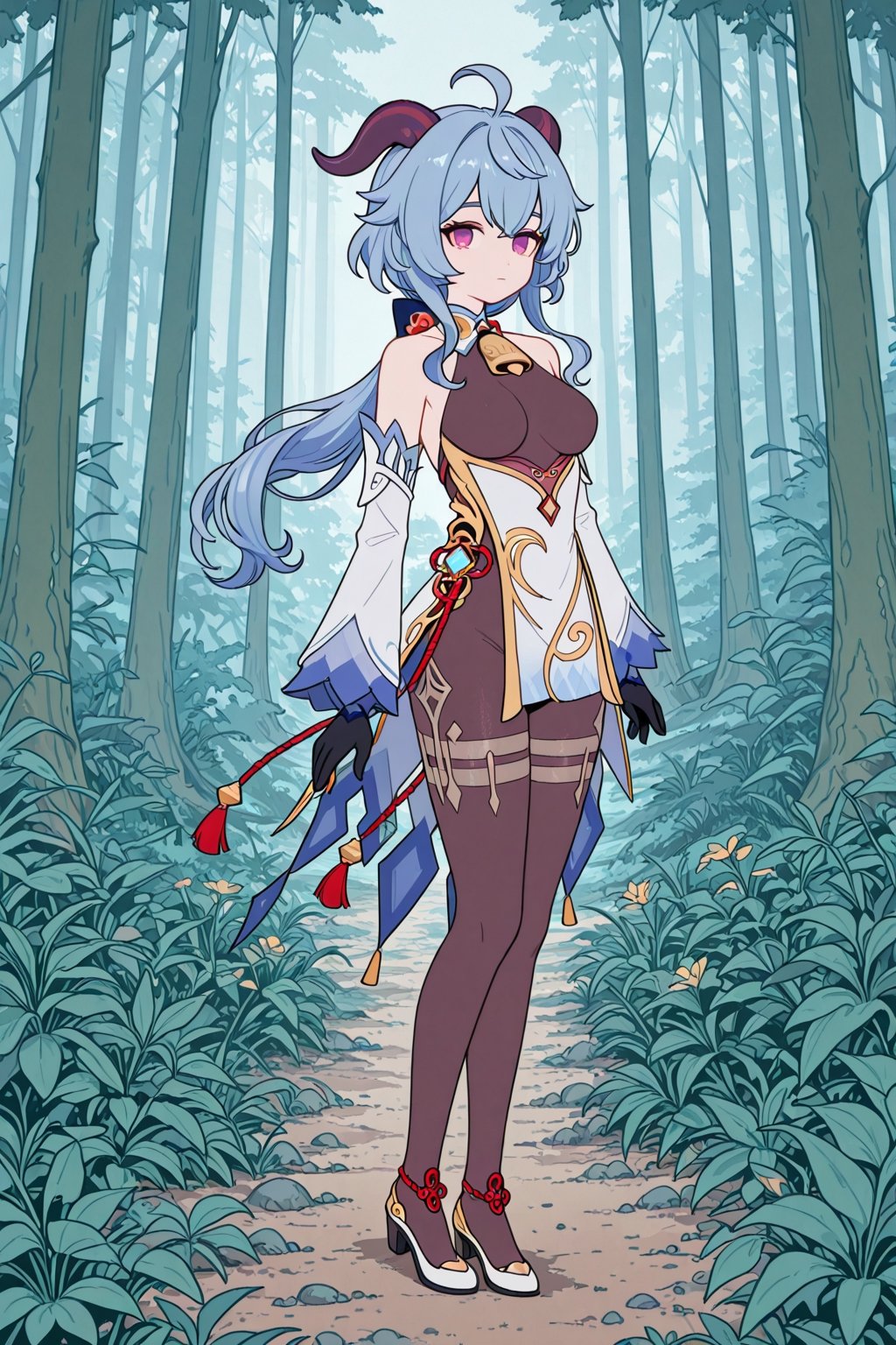 AI-generated image analyzed by PromptLens