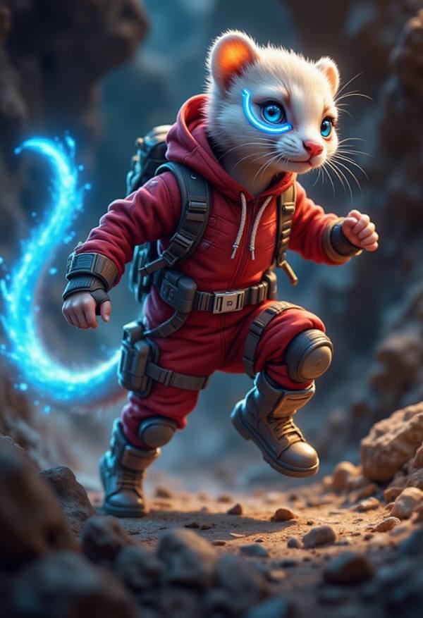 AI-generated image analyzed by PromptLens