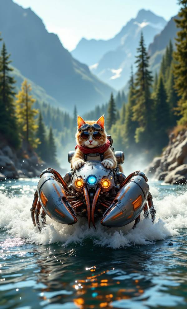 AI-generated image analyzed by PromptLens