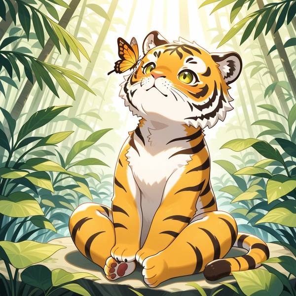 AI-generated image analyzed by PromptLens