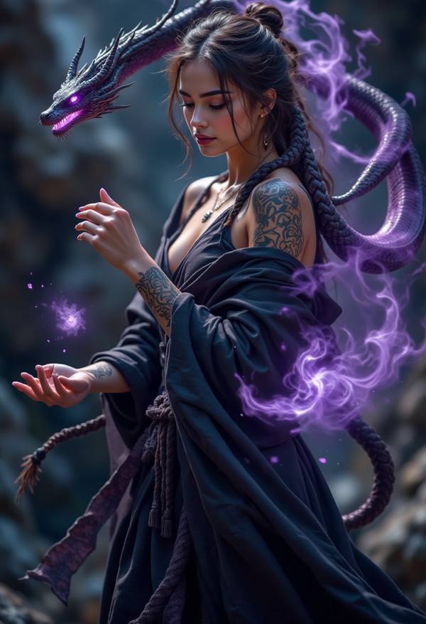 AI-generated image analyzed by PromptLens