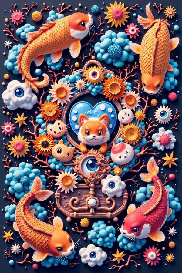 AI-generated image analyzed by PromptLens