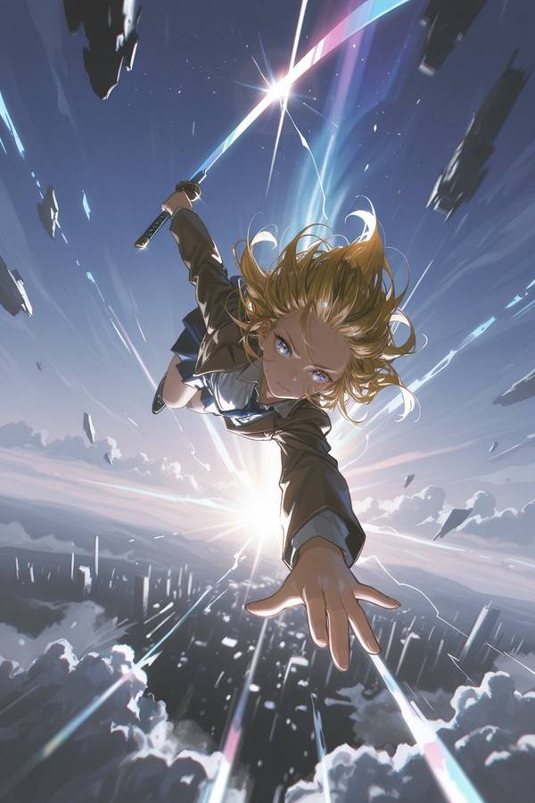 AI-generated image analyzed by PromptLens