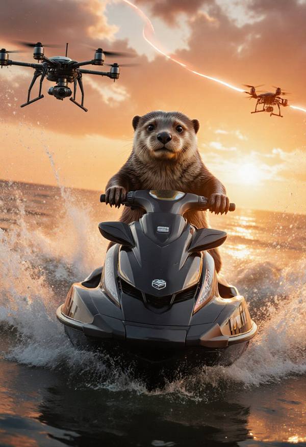 AI-generated image analyzed by PromptLens