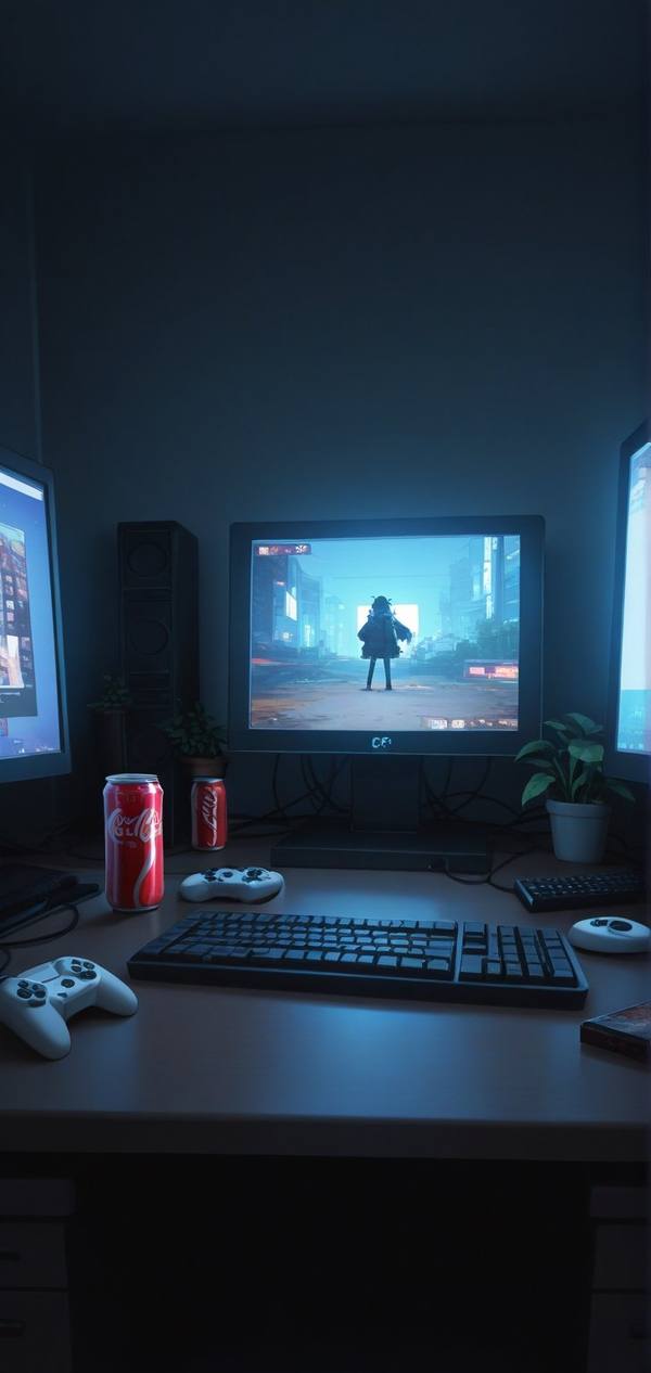 AI-generated image analyzed by PromptLens