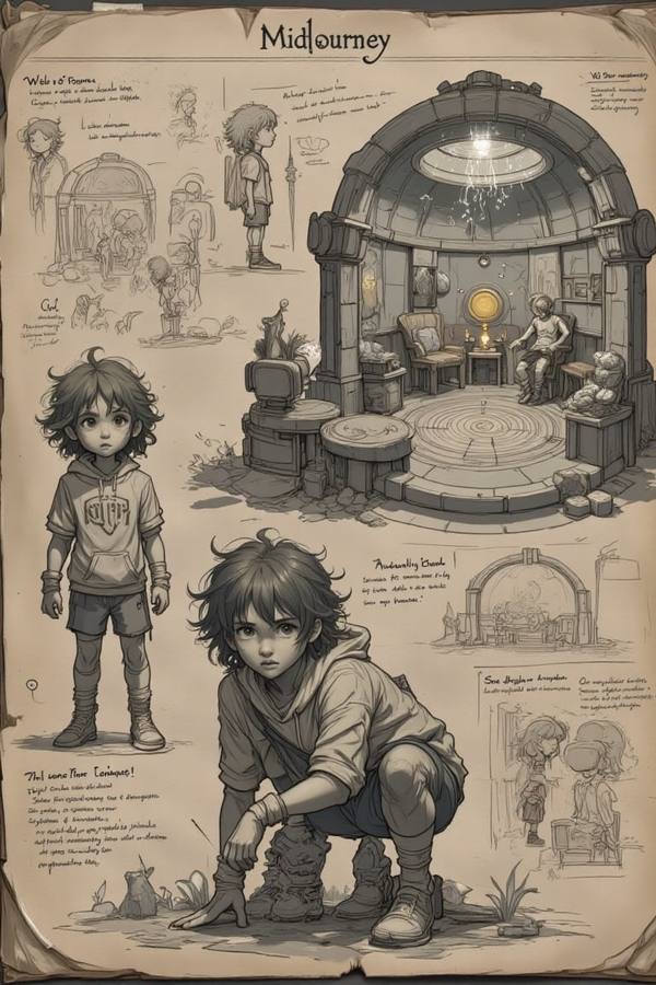 AI-generated image analyzed by PromptLens