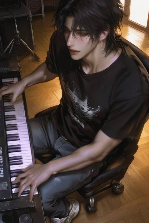 AI-generated image analyzed by PromptLens