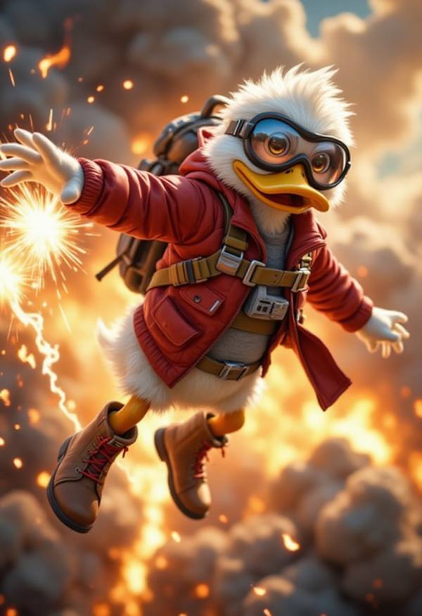 AI-generated image analyzed by PromptLens