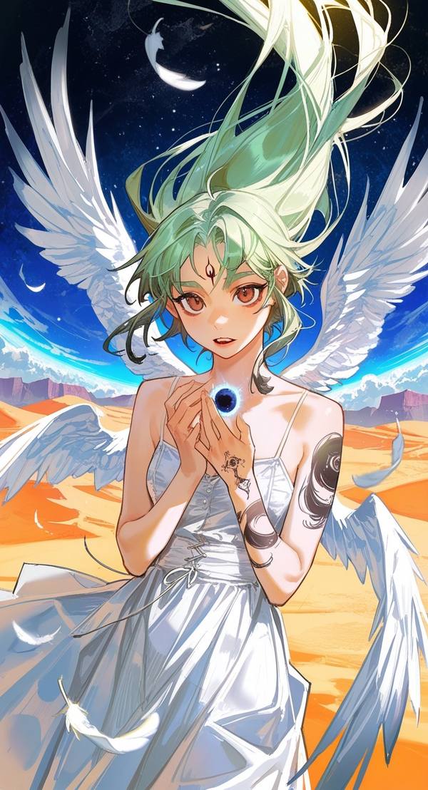 AI-generated image analyzed by PromptLens