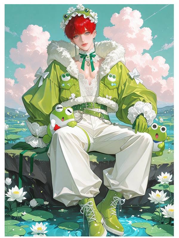 AI-generated image analyzed by PromptLens