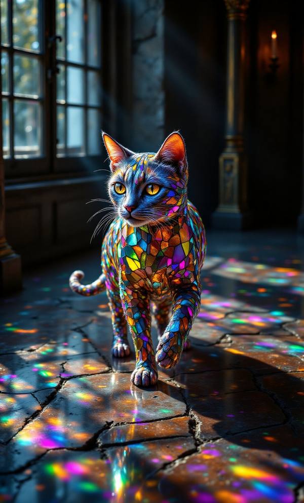 AI-generated image analyzed by PromptLens