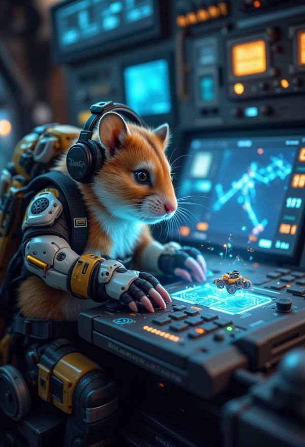 AI-generated image analyzed by PromptLens