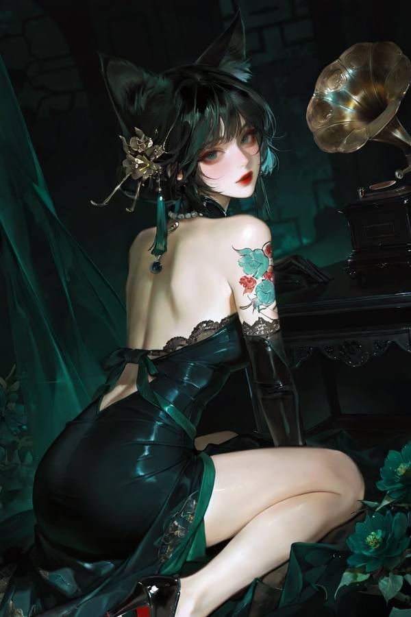 AI-generated image analyzed by PromptLens