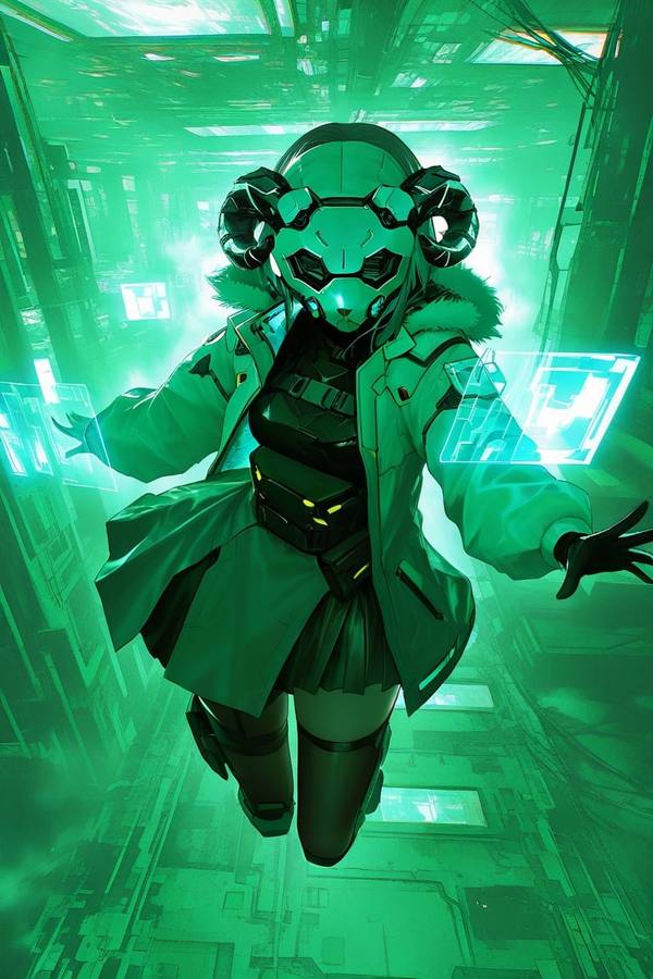 AI-generated image analyzed by PromptLens