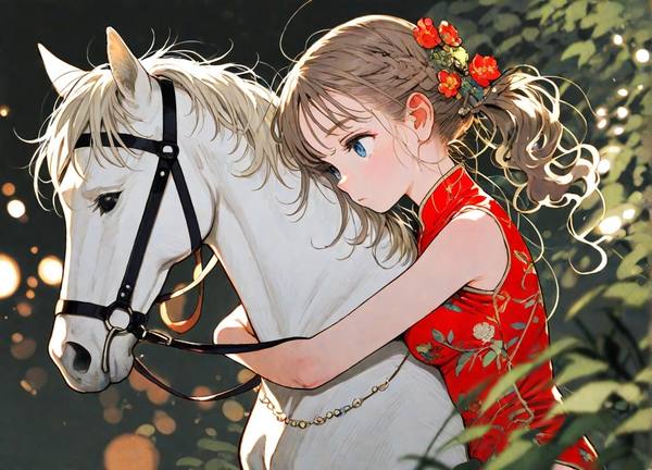 AI-generated image analyzed by PromptLens