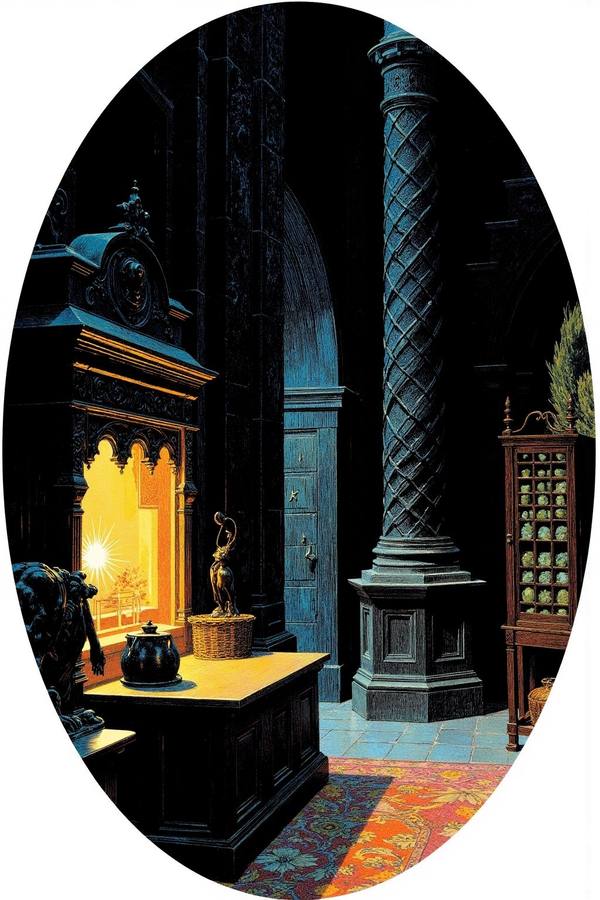 AI-generated image analyzed by PromptLens