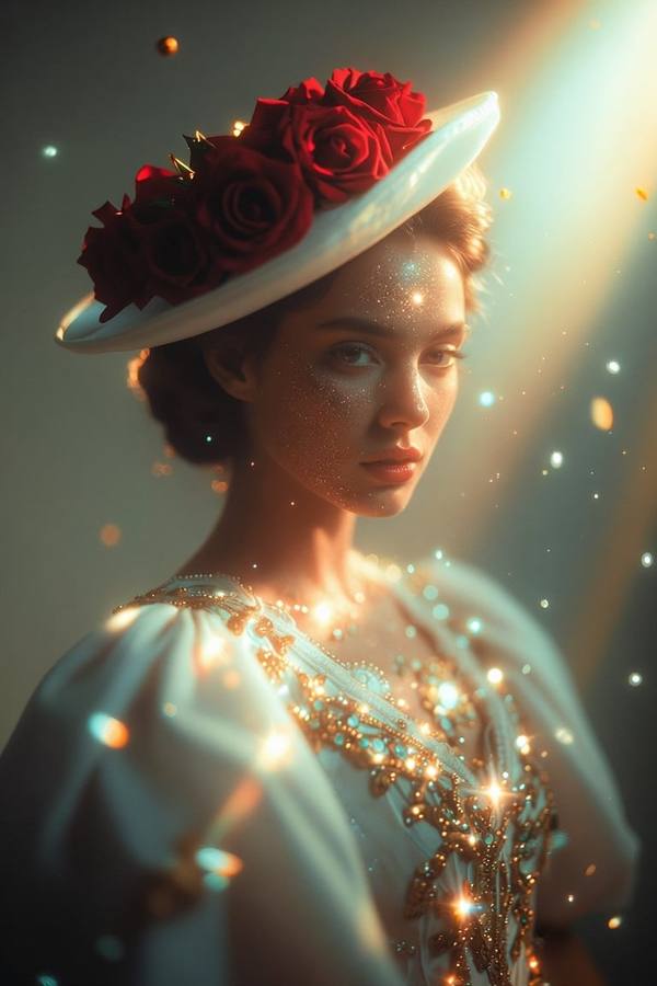 AI-generated image analyzed by PromptLens