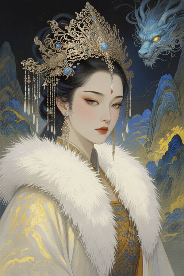 AI-generated image analyzed by PromptLens