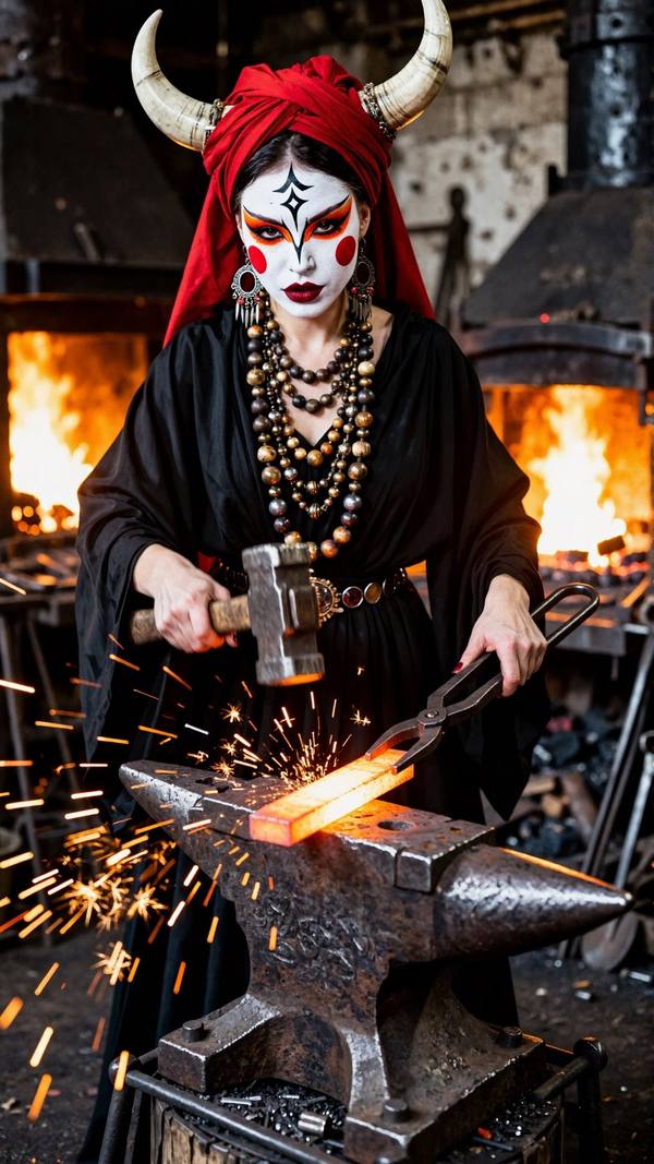 AI-generated image analyzed by PromptLens