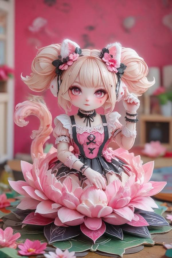 AI-generated image analyzed by PromptLens