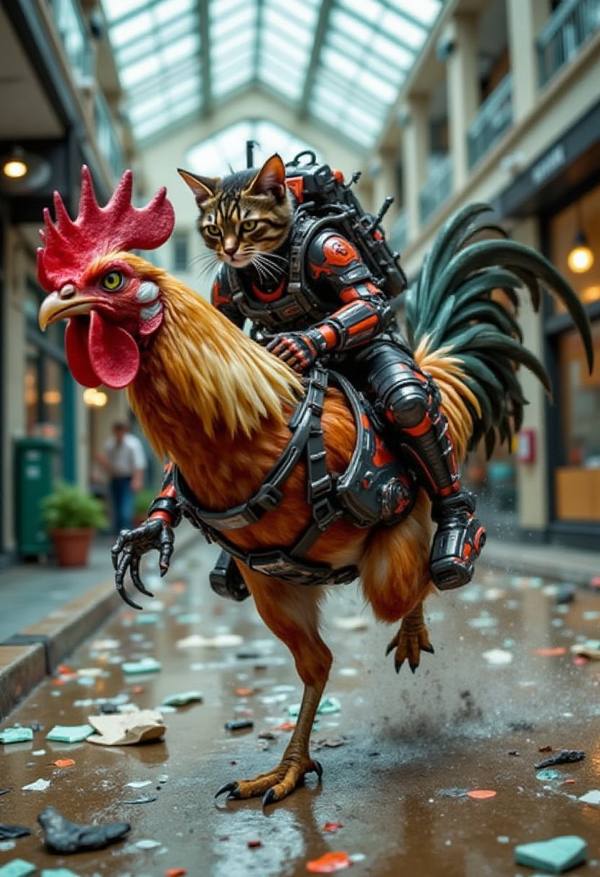 AI-generated image analyzed by PromptLens