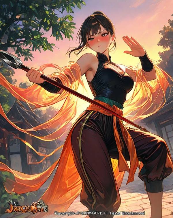 AI-generated image analyzed by PromptLens