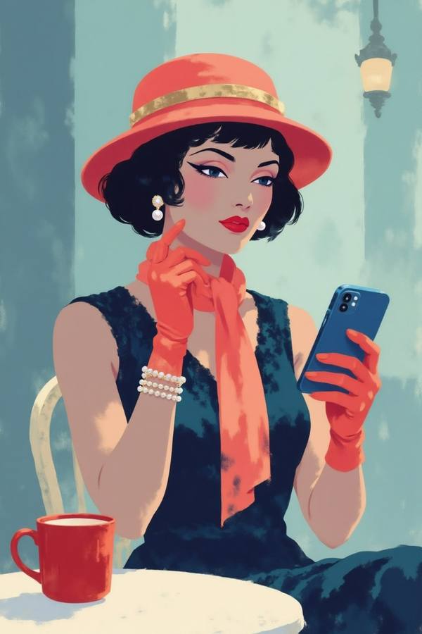 AI-generated image analyzed by PromptLens