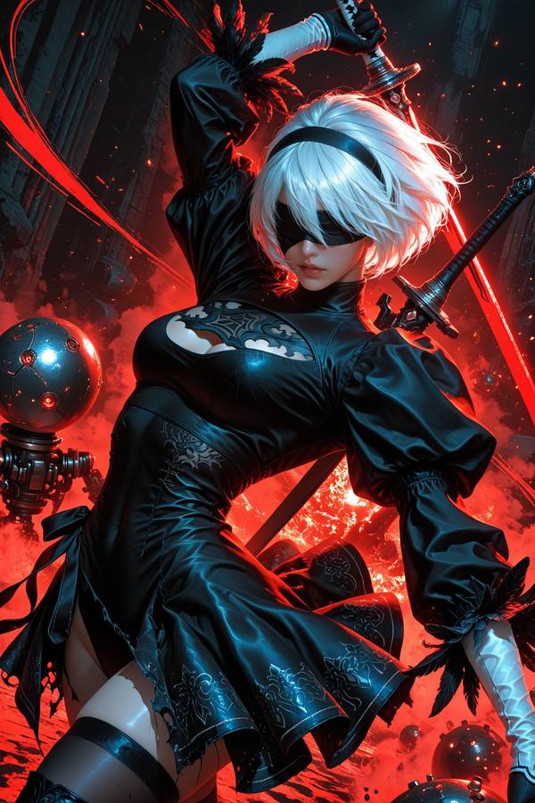 AI-generated image analyzed by PromptLens