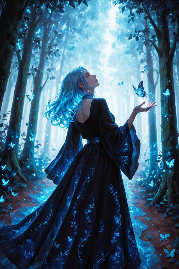 AI-generated image analyzed by PromptLens