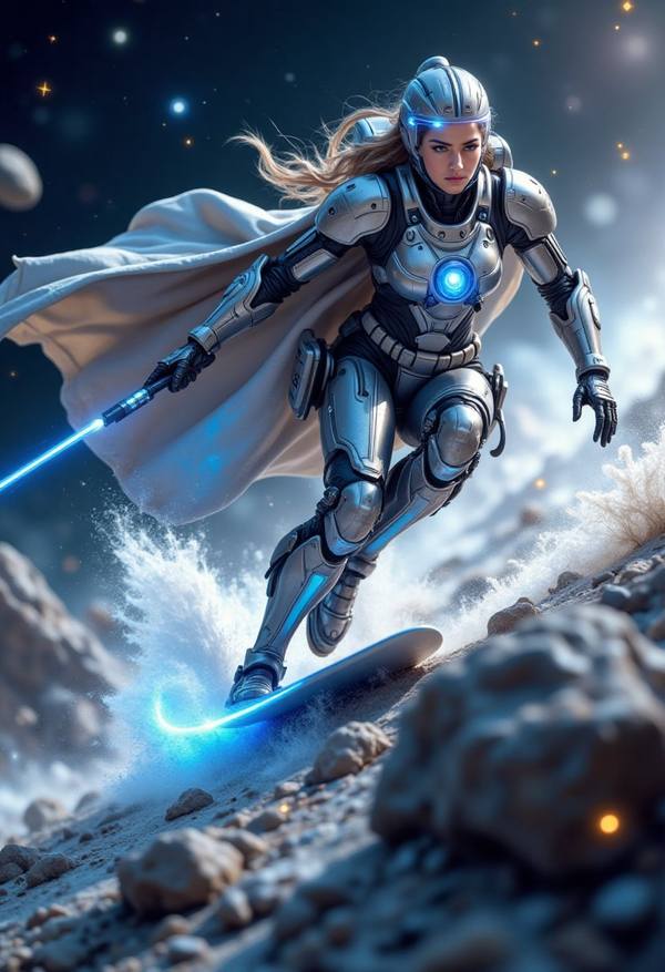 AI-generated image analyzed by PromptLens