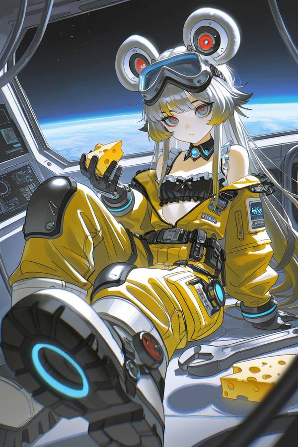 AI-generated image analyzed by PromptLens