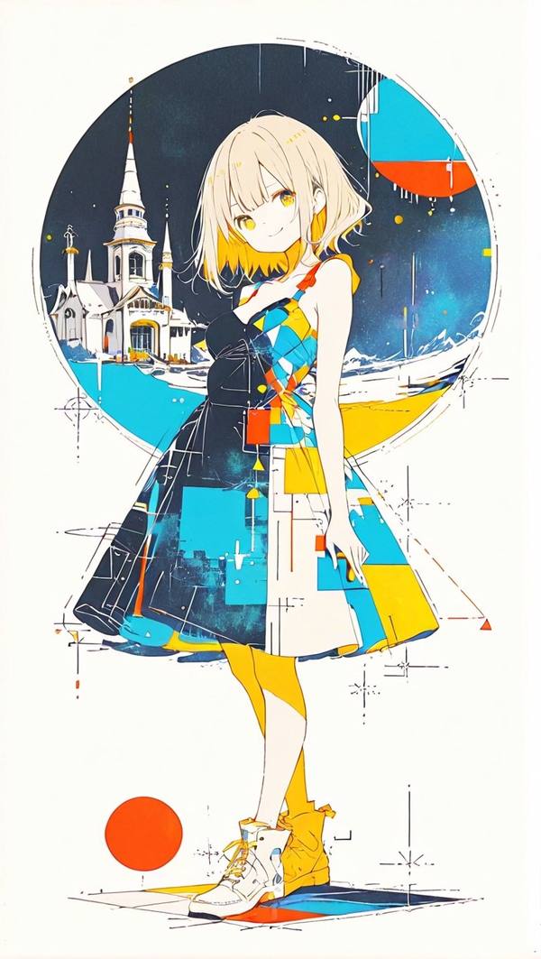 AI-generated image analyzed by PromptLens