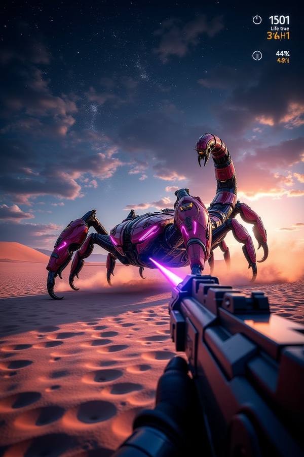 AI-generated image analyzed by PromptLens