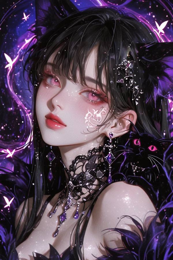 AI-generated image analyzed by PromptLens