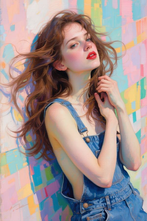 AI-generated image analyzed by PromptLens