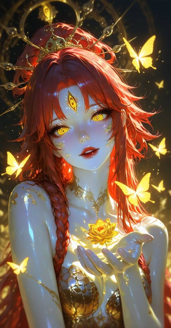 AI-generated image analyzed by PromptLens