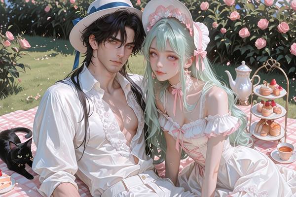 AI-generated image analyzed by PromptLens