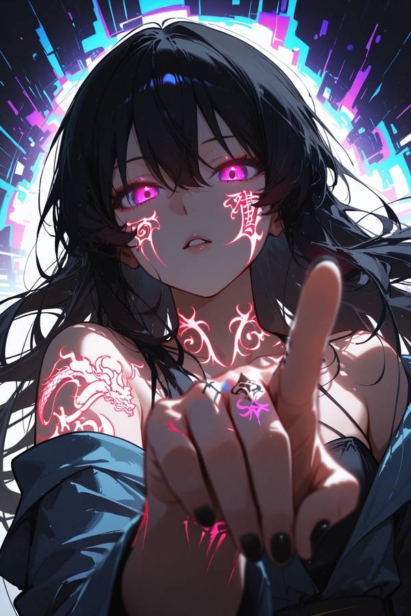 AI-generated image analyzed by PromptLens