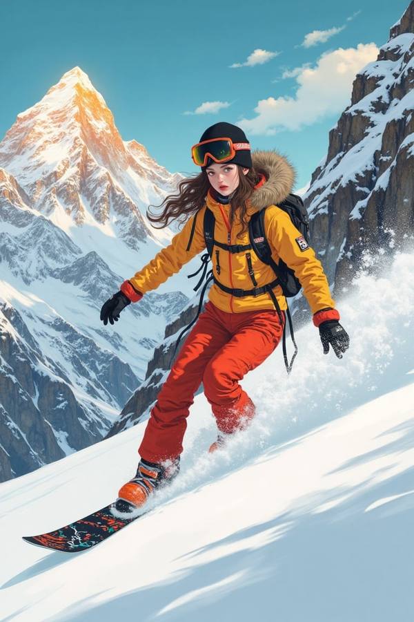 AI-generated image analyzed by PromptLens