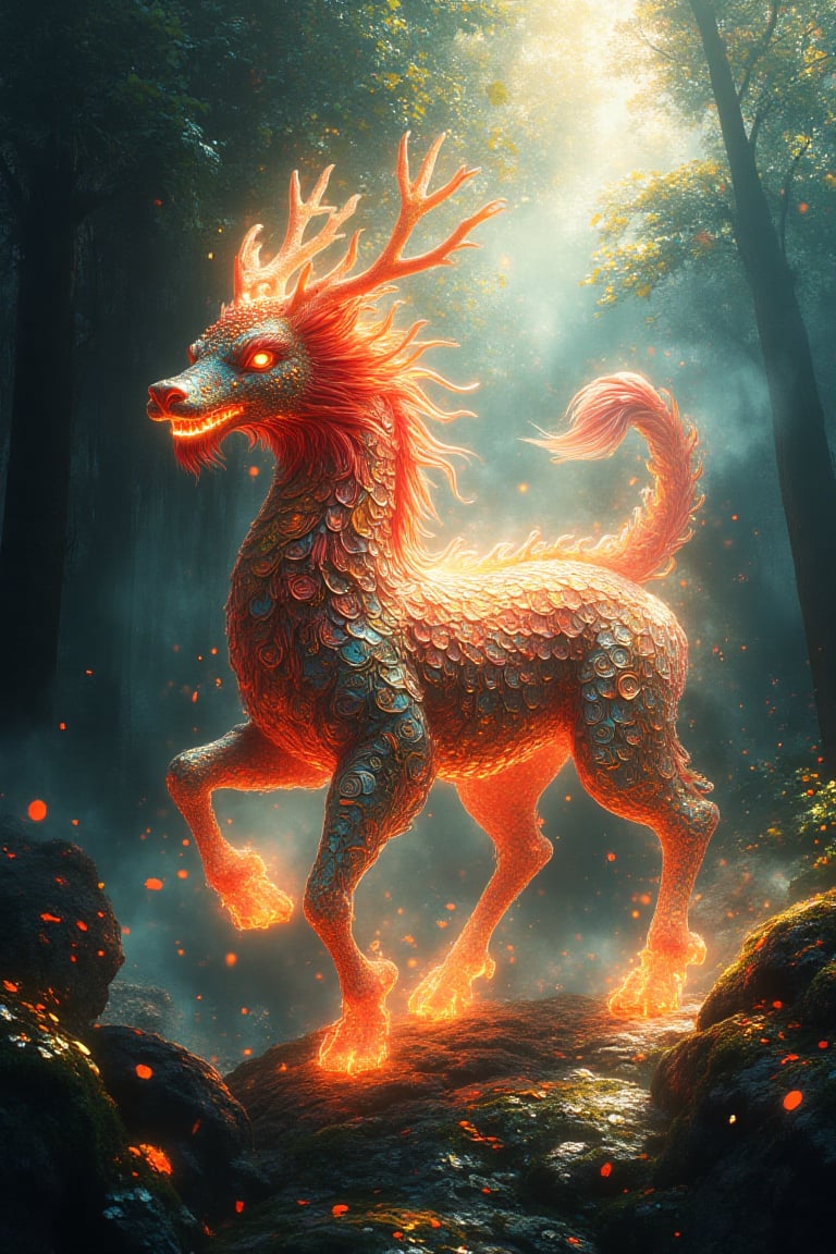 AI-generated image analyzed by PromptLens