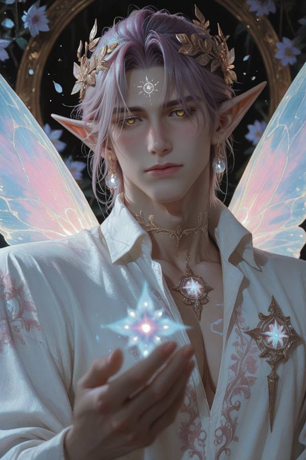 AI-generated image analyzed by PromptLens