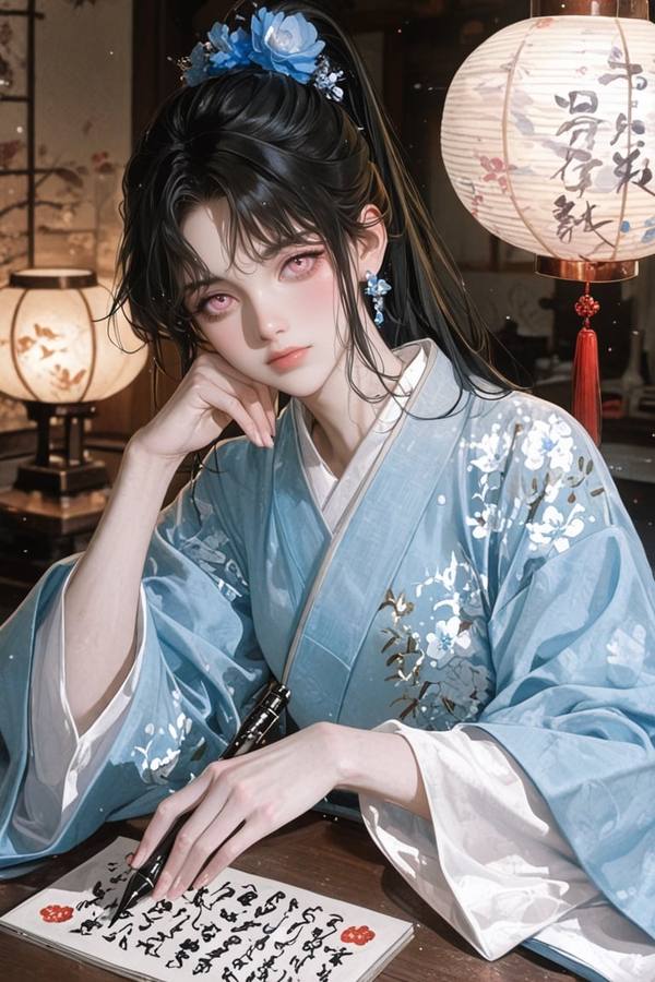 AI-generated image analyzed by PromptLens